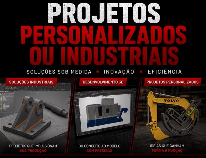 Projetos e Modelagem Mecânica 3D